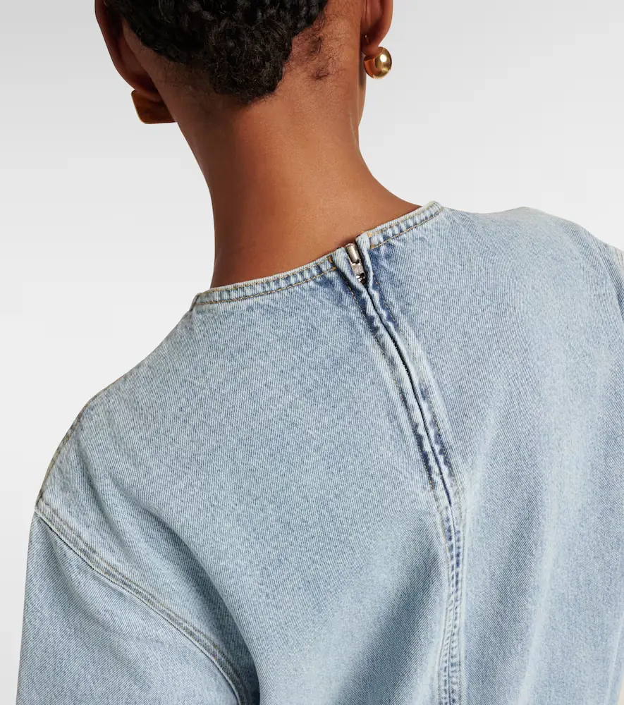 TOTEME Denim midi dress | Thumbnail 2