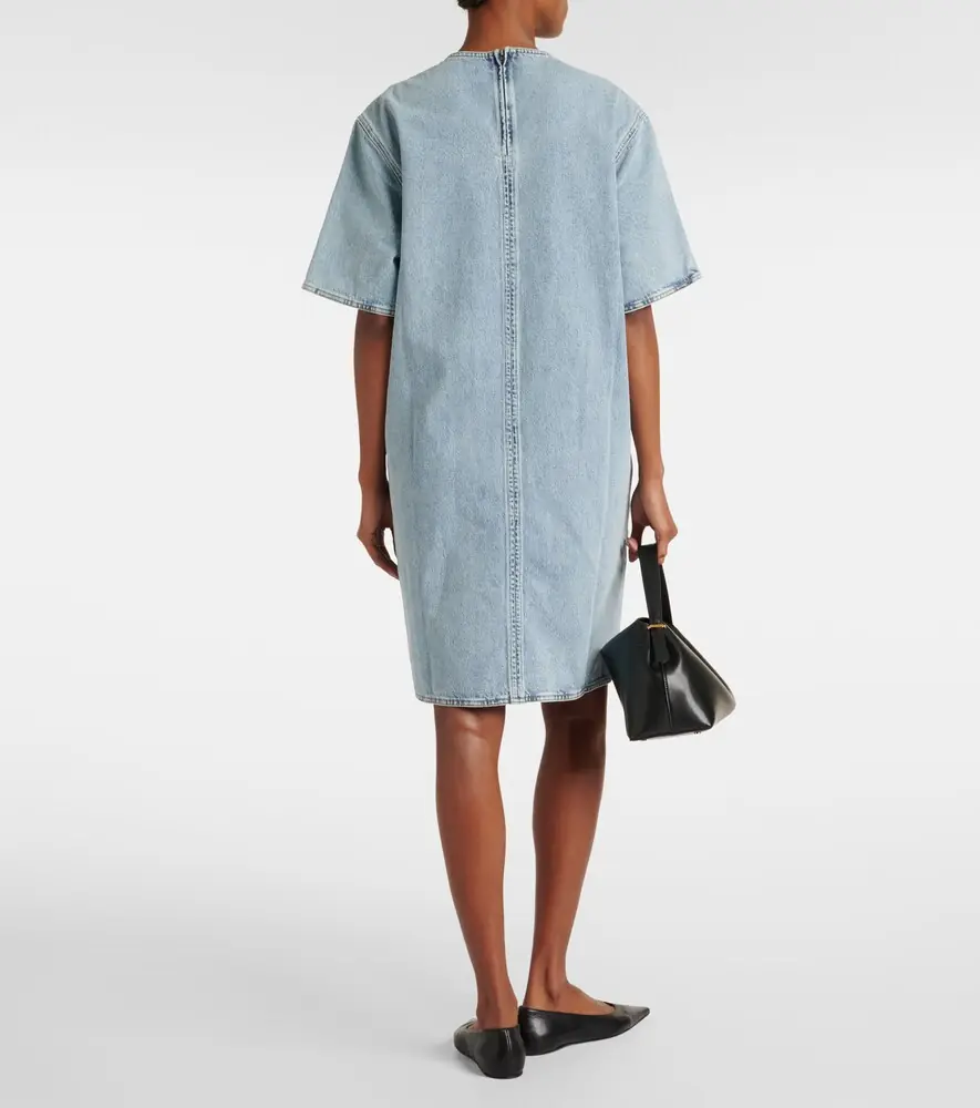 TOTEME Denim midi dress | Thumbnail 6