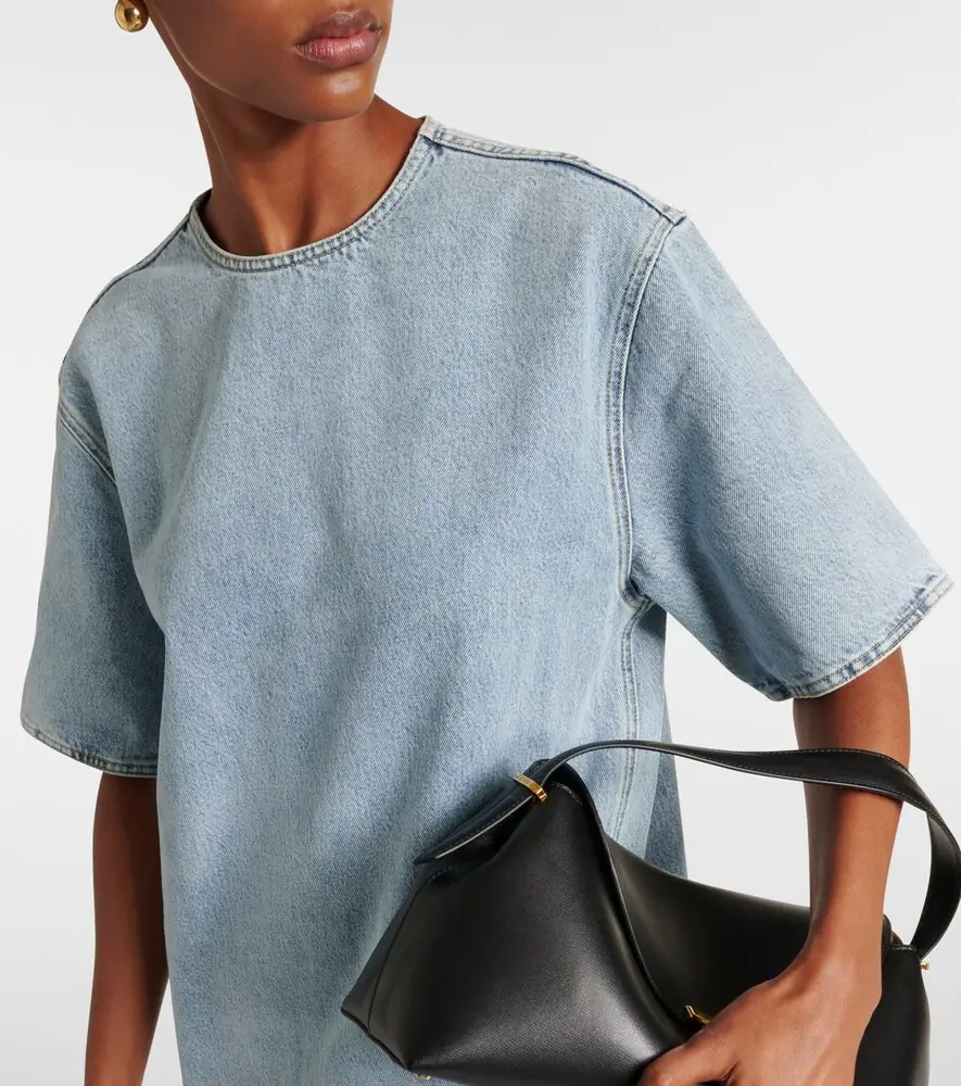 TOTEME Denim midi dress | Thumbnail 8