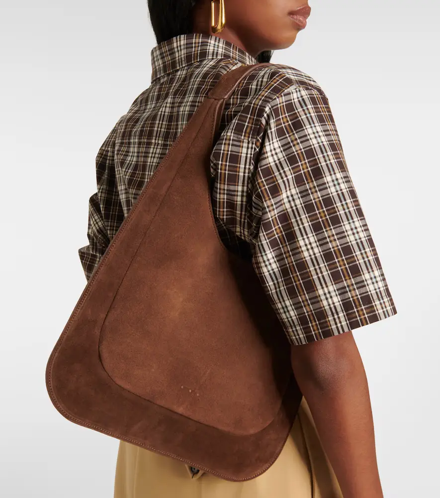 Aesther Ekme Midi suede shoulder bag | Thumbnail 5 Aesther Ekme Midi suede shoulder bag | Thumbnail 5