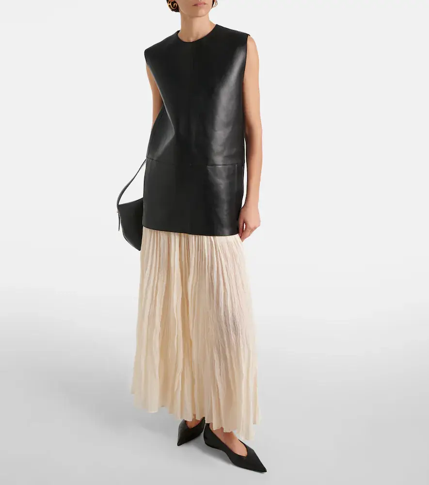 TOTEME Leather top | Thumbnail 4 TOTEME Leather top | Thumbnail 4