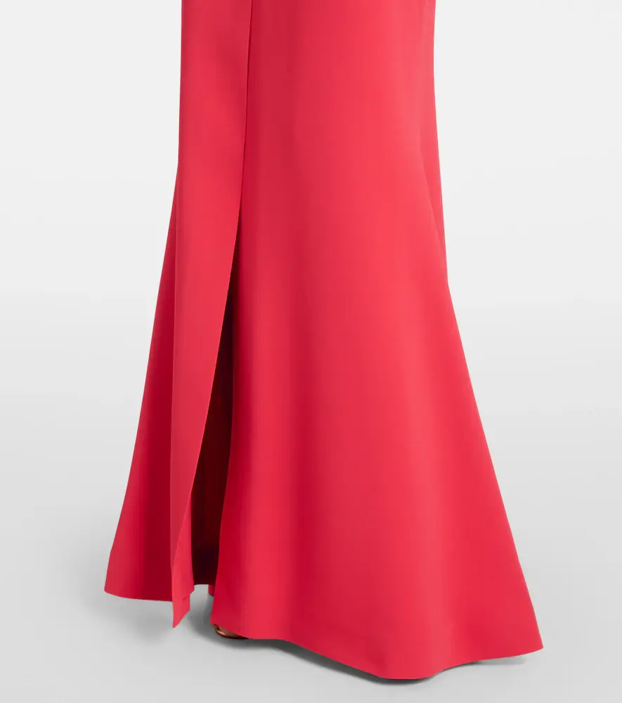 Elie Saab Gathered embellished cady gown | Thumbnail 5