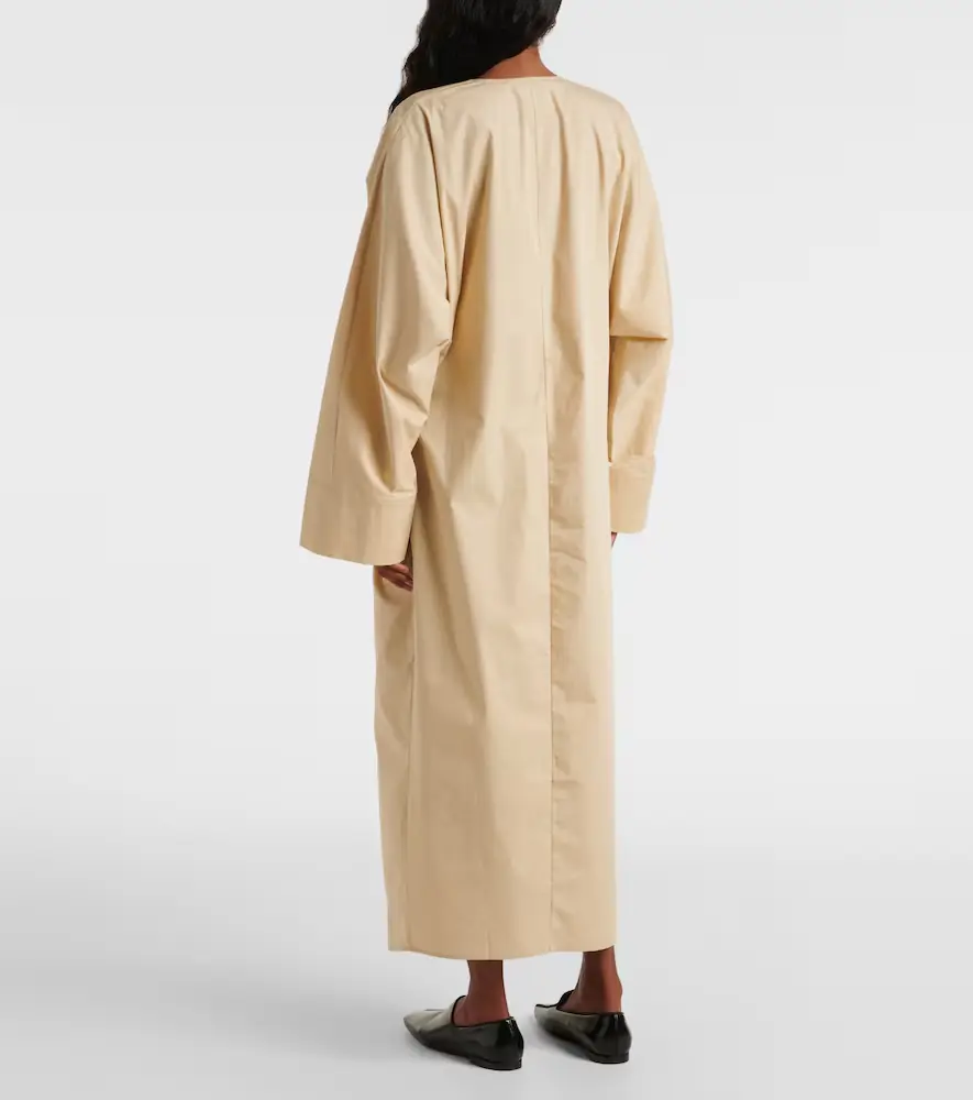 Tove Ailin draped cotton midi dress | Thumbnail 3