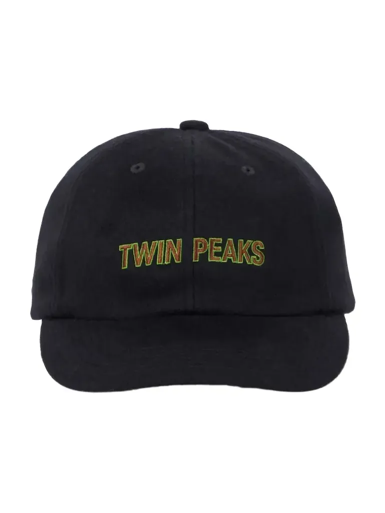 Embroidered wool baseball cap