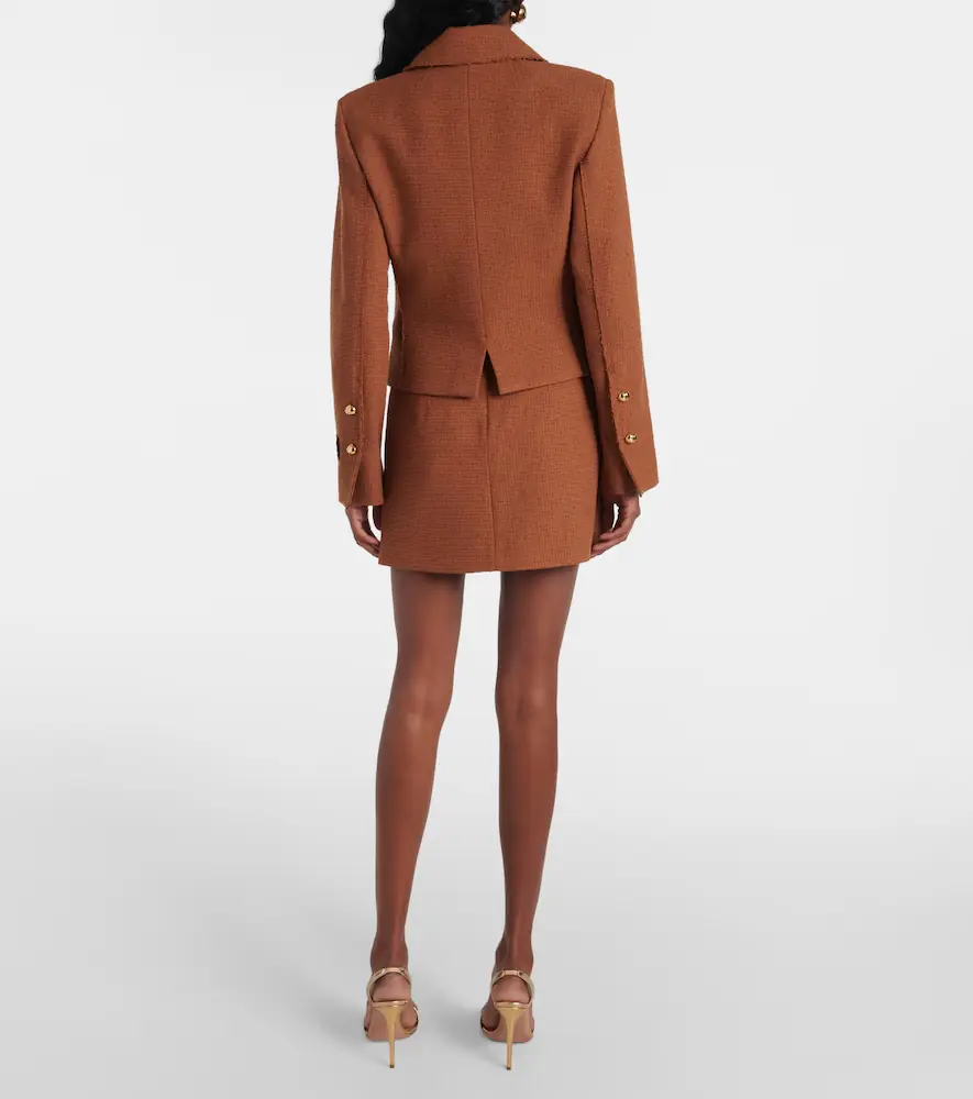 Patou Iconic wool and cotton-blend jacket | Thumbnail 4