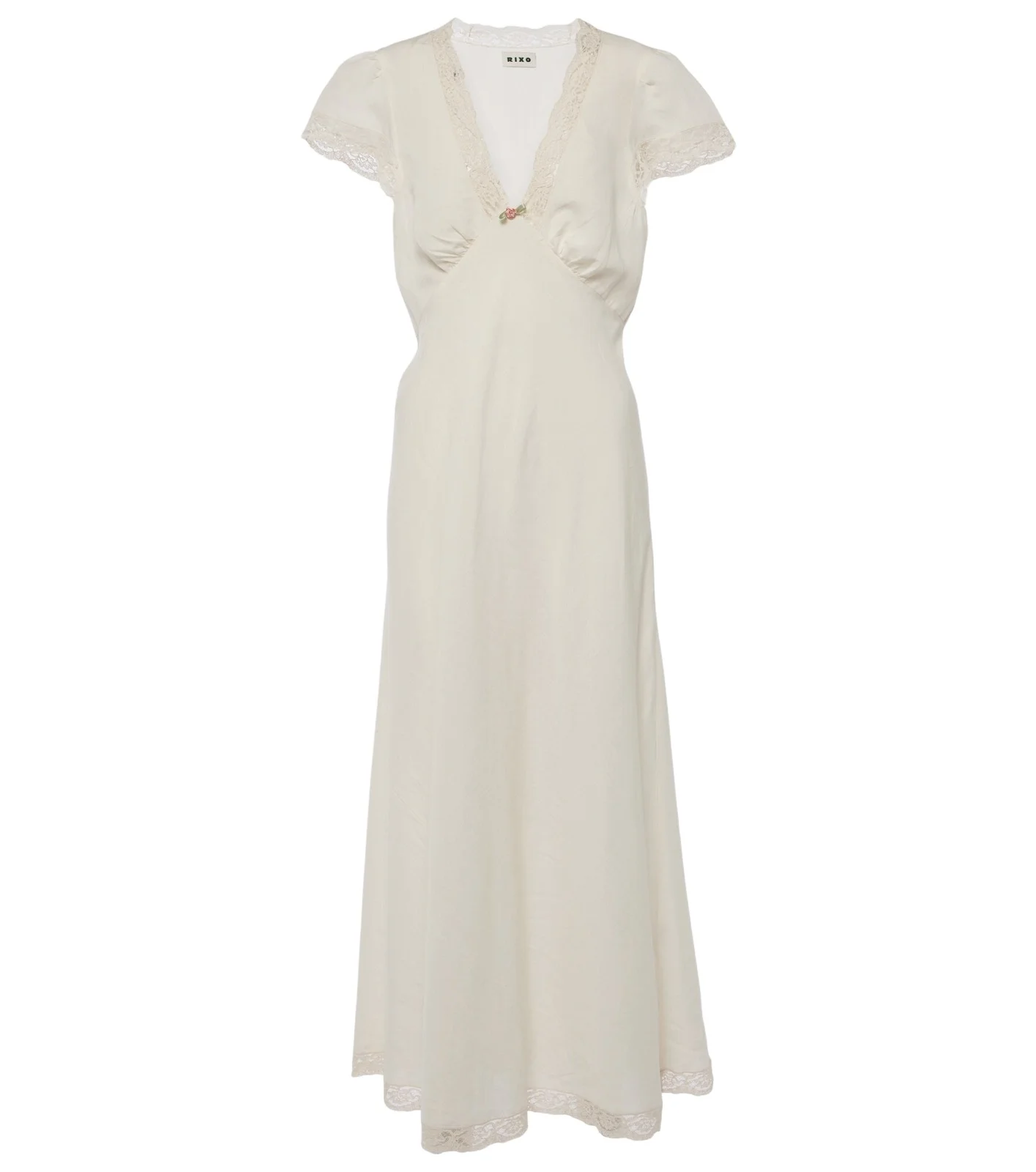 Clarice lace-trimmed midi dress Clarice lace-trimmed midi dress