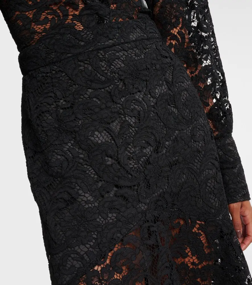 Patou Cotton-blend lace maxi skirt | Thumbnail 3 Patou Cotton-blend lace maxi skirt | Thumbnail 3