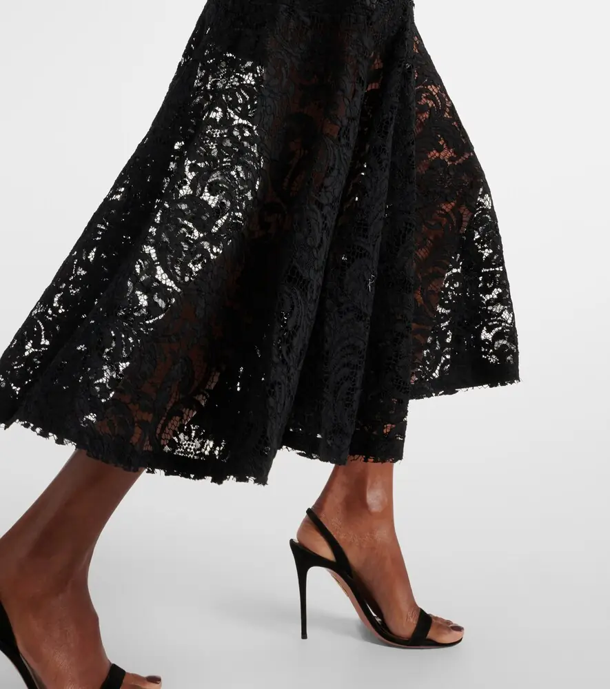 Patou Cotton-blend lace maxi skirt | Thumbnail 4 Patou Cotton-blend lace maxi skirt | Thumbnail 4