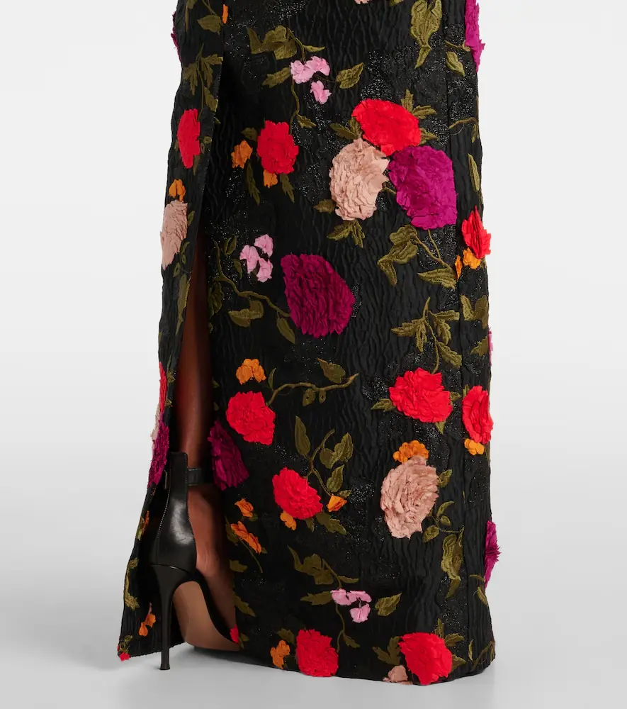 Erdem Embroidered jacquard gown | Thumbnail 2
