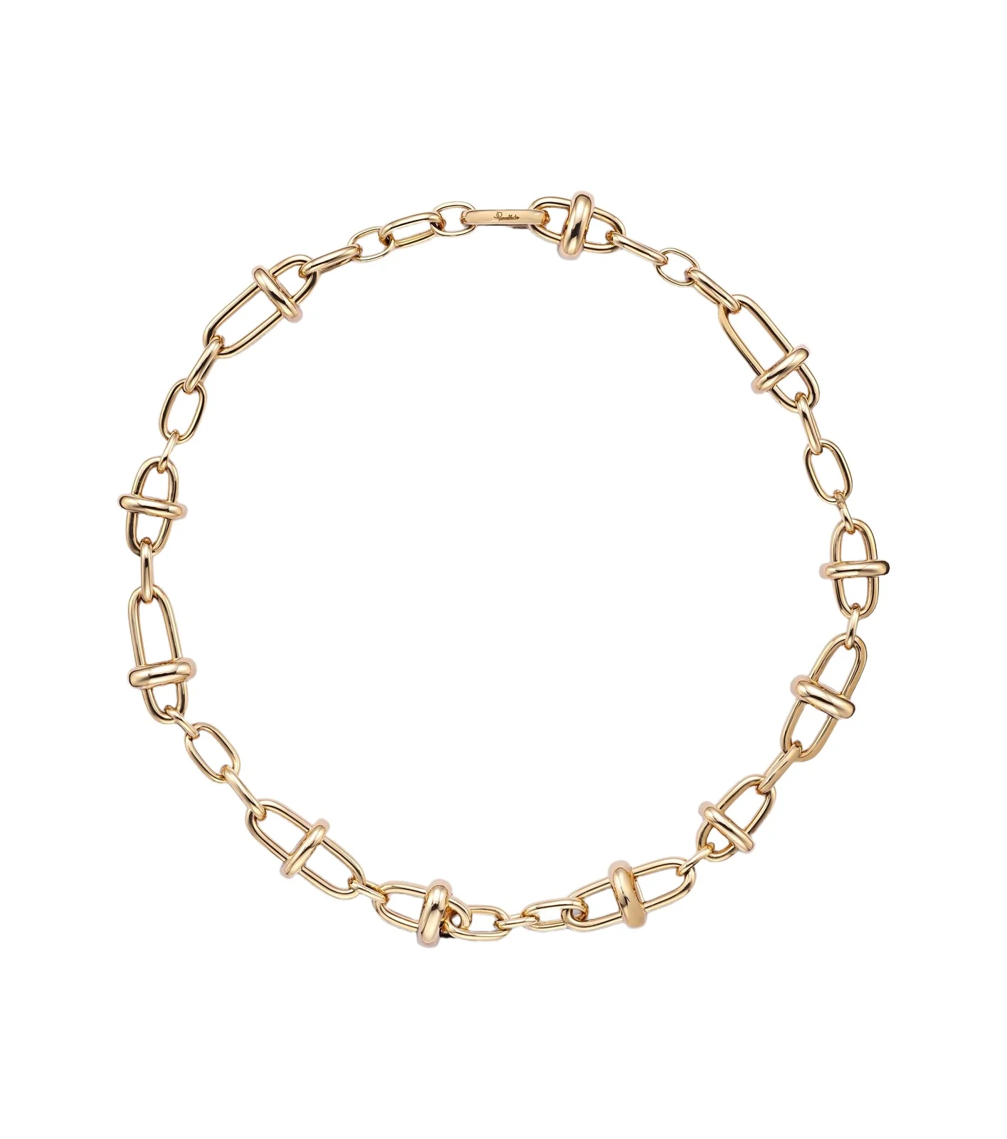 Iconica 18kt rose gold chain necklace