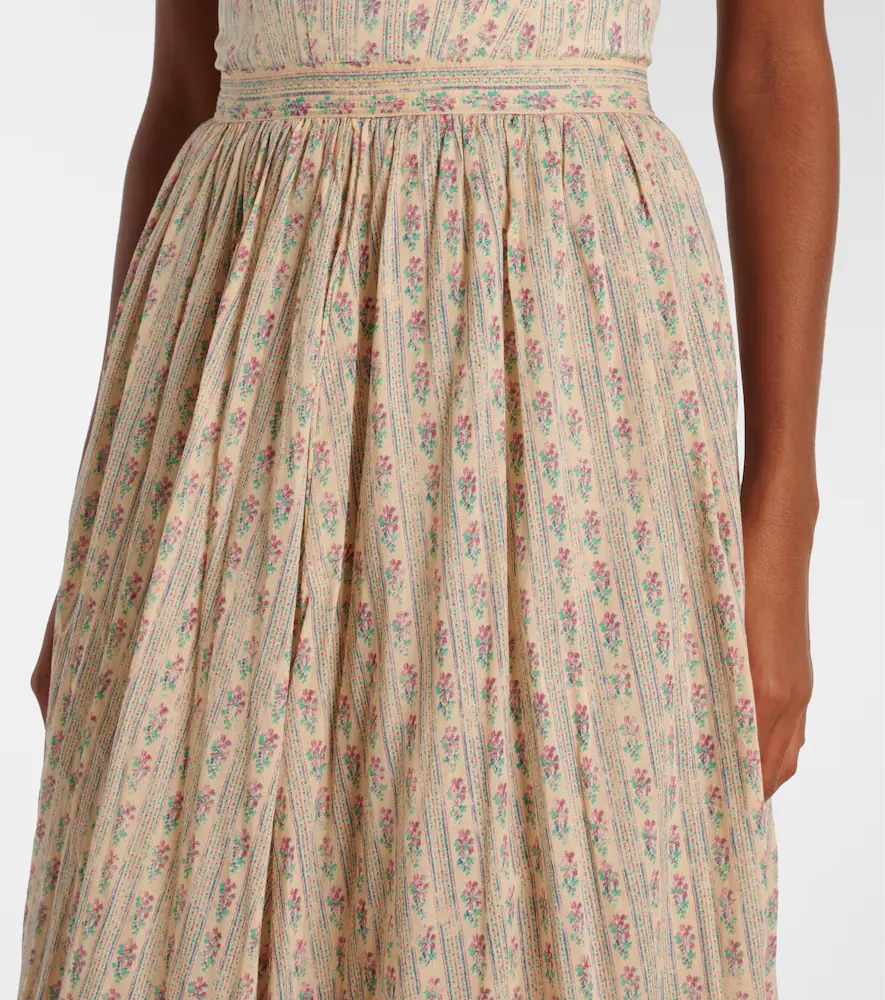 Polo Ralph Lauren Floral cotton midi skirt | Thumbnail 5