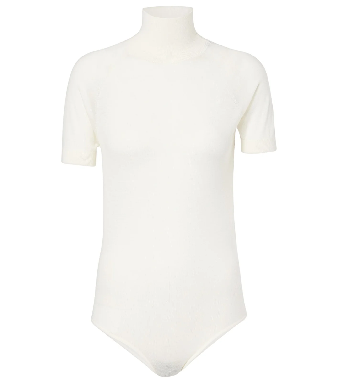 ALAÏA Turtleneck wool bodysuit