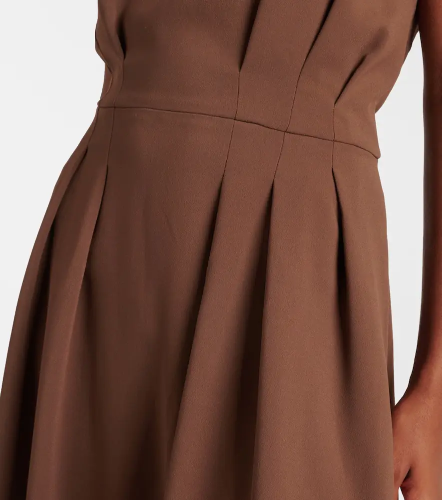 Joseph Pleated cady midi dress | Thumbnail 5 Joseph Pleated cady midi dress | Thumbnail 5