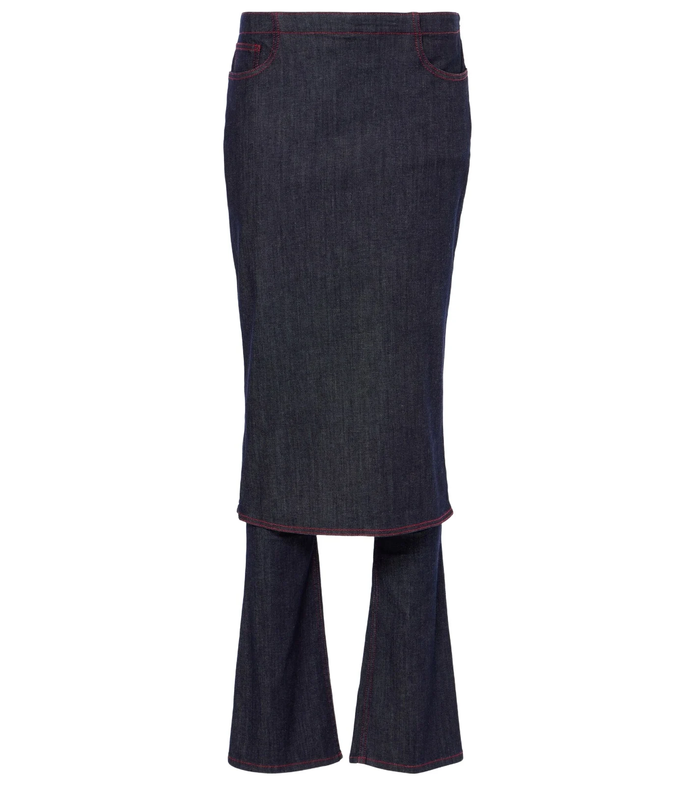Denim skirt pants Denim skirt pants