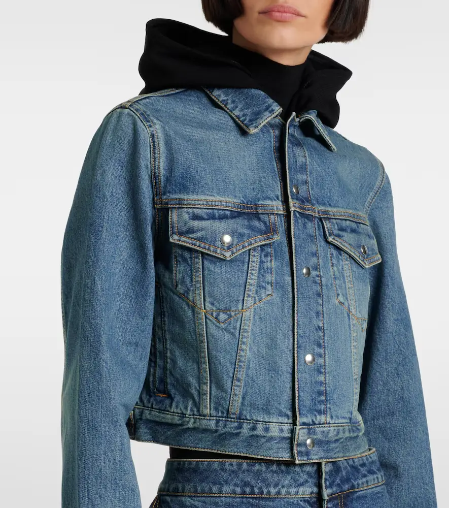 Alaïa Alaïa Denim jacket | Thumbnail 4