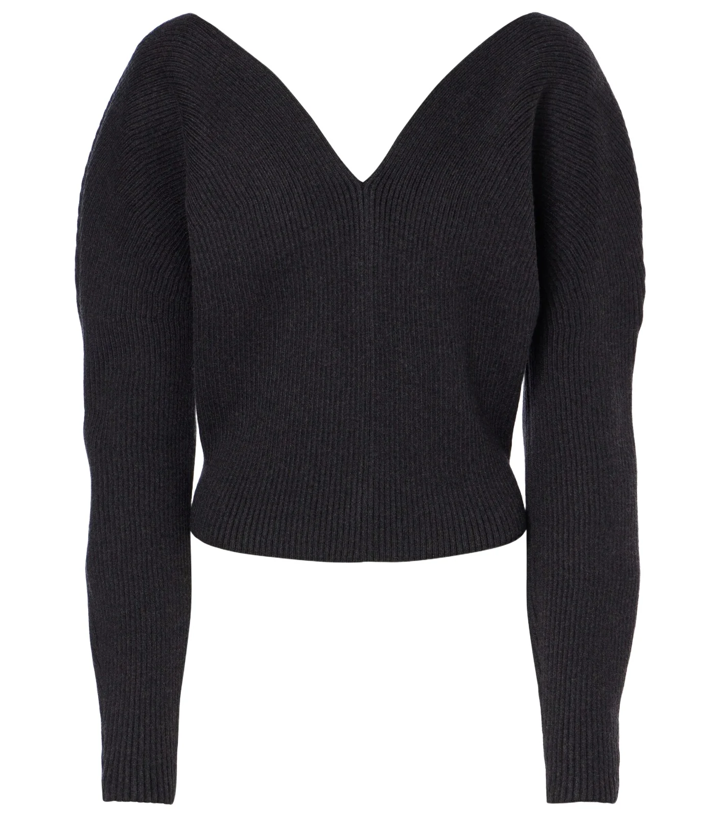 ALAÏA Heart wool-blend sweater