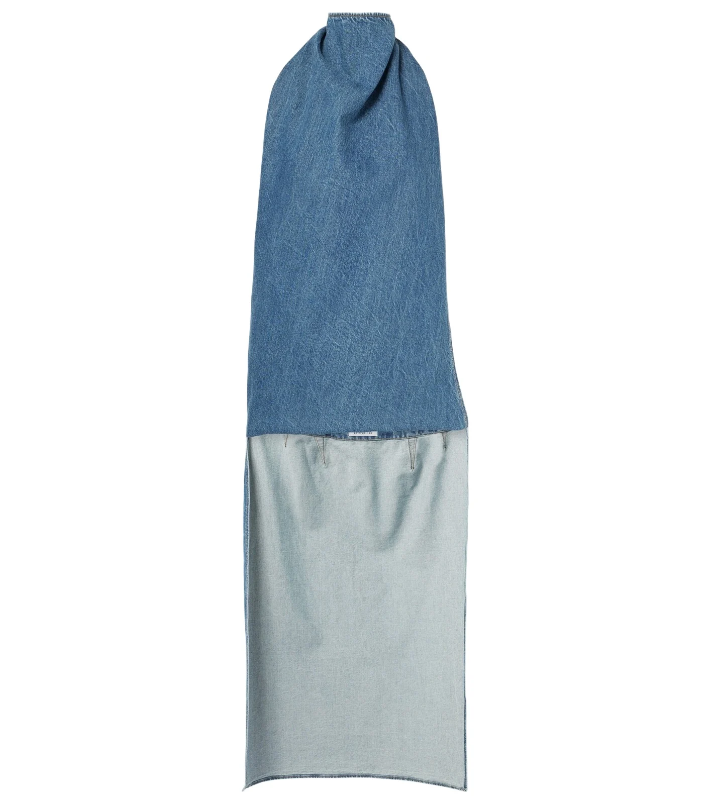 Caped denim top Caped denim top