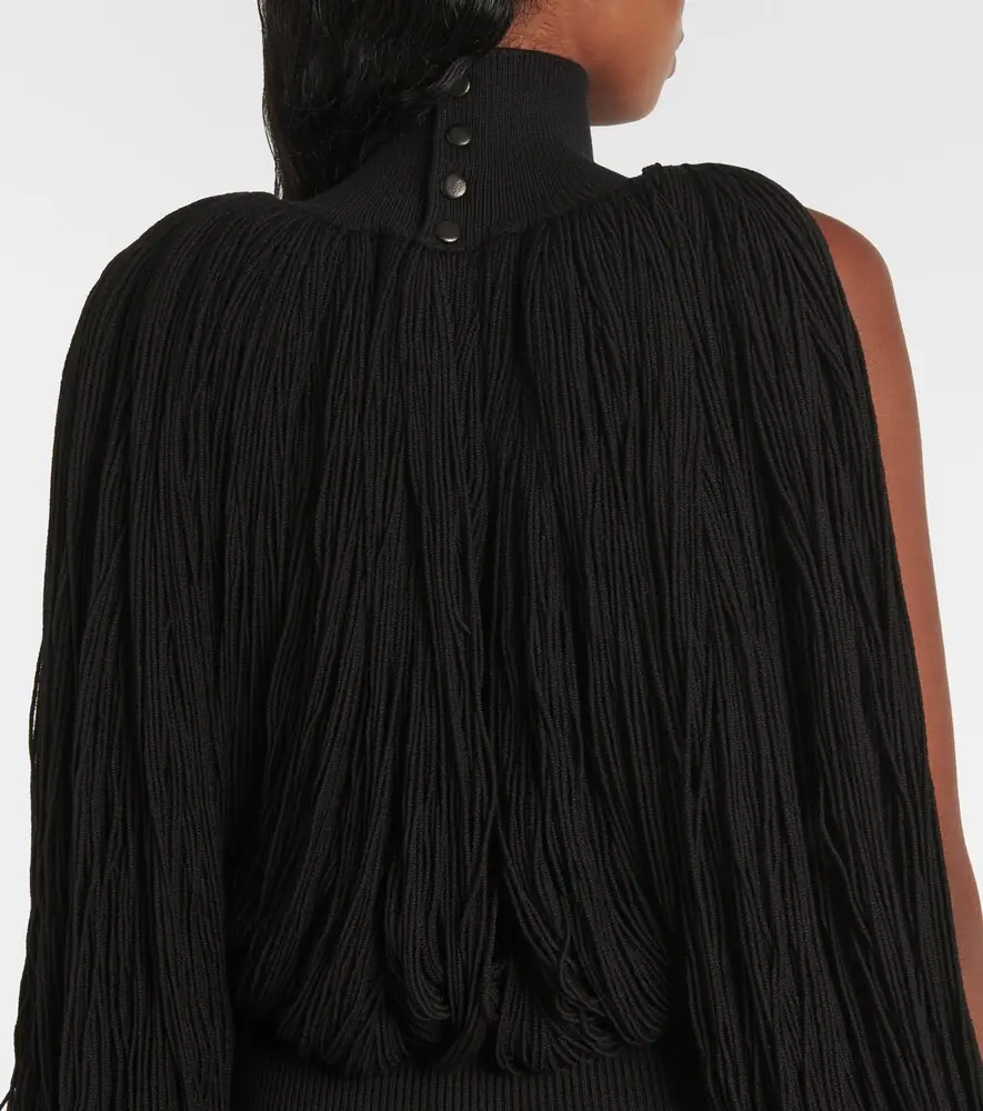 Alaïa Alaïa Fringed wool sweater | Thumbnail 6 Alaïa Alaïa Fringed wool sweater | Thumbnail 6
