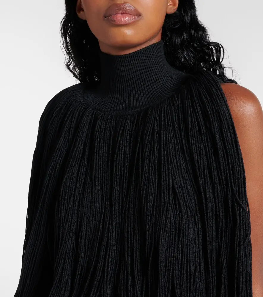 Alaïa Alaïa Fringed wool sweater | Thumbnail 7 Alaïa Alaïa Fringed wool sweater | Thumbnail 7