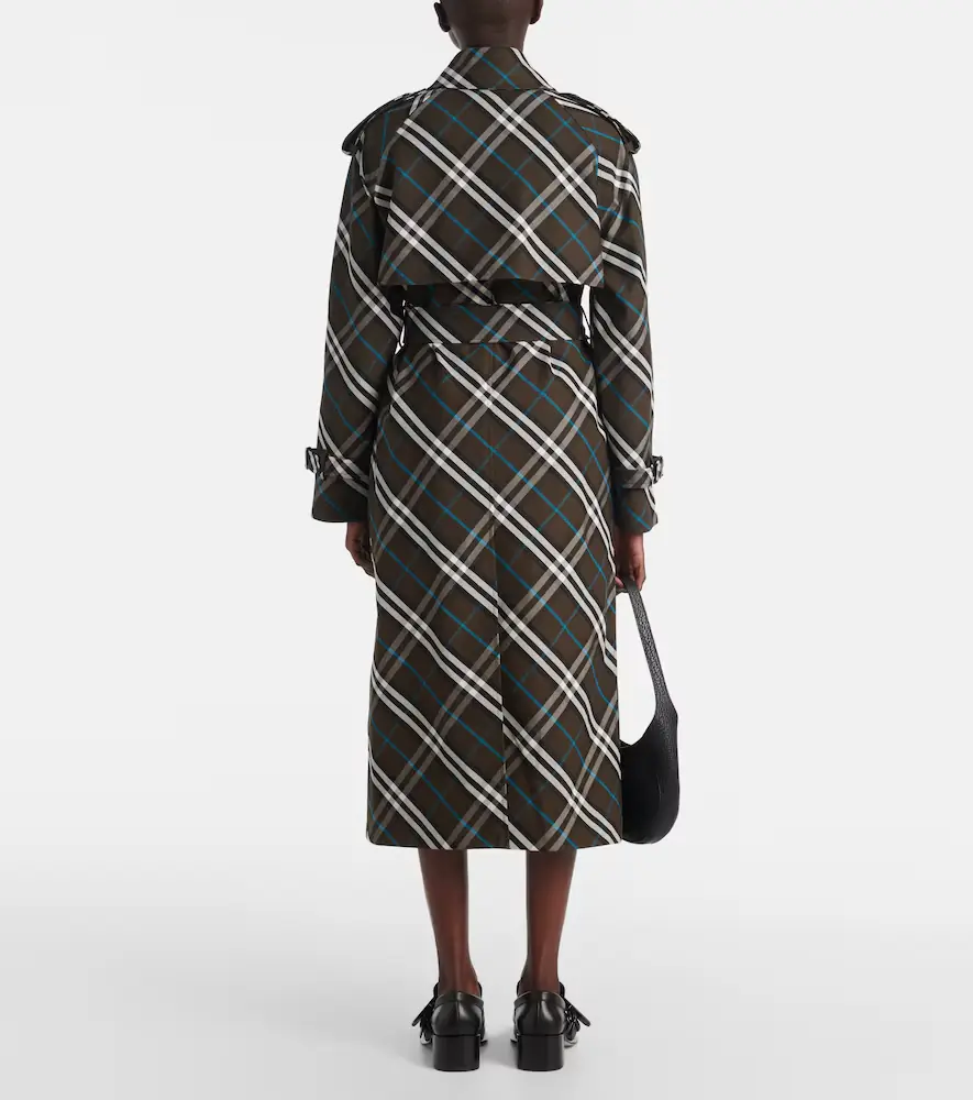 Burberry Check trench coat | Thumbnail 2 Burberry Check trench coat | Thumbnail 2