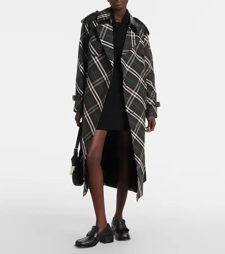 Burberry Check trench coat | Thumbnail 4 Burberry Check trench coat | Thumbnail 4