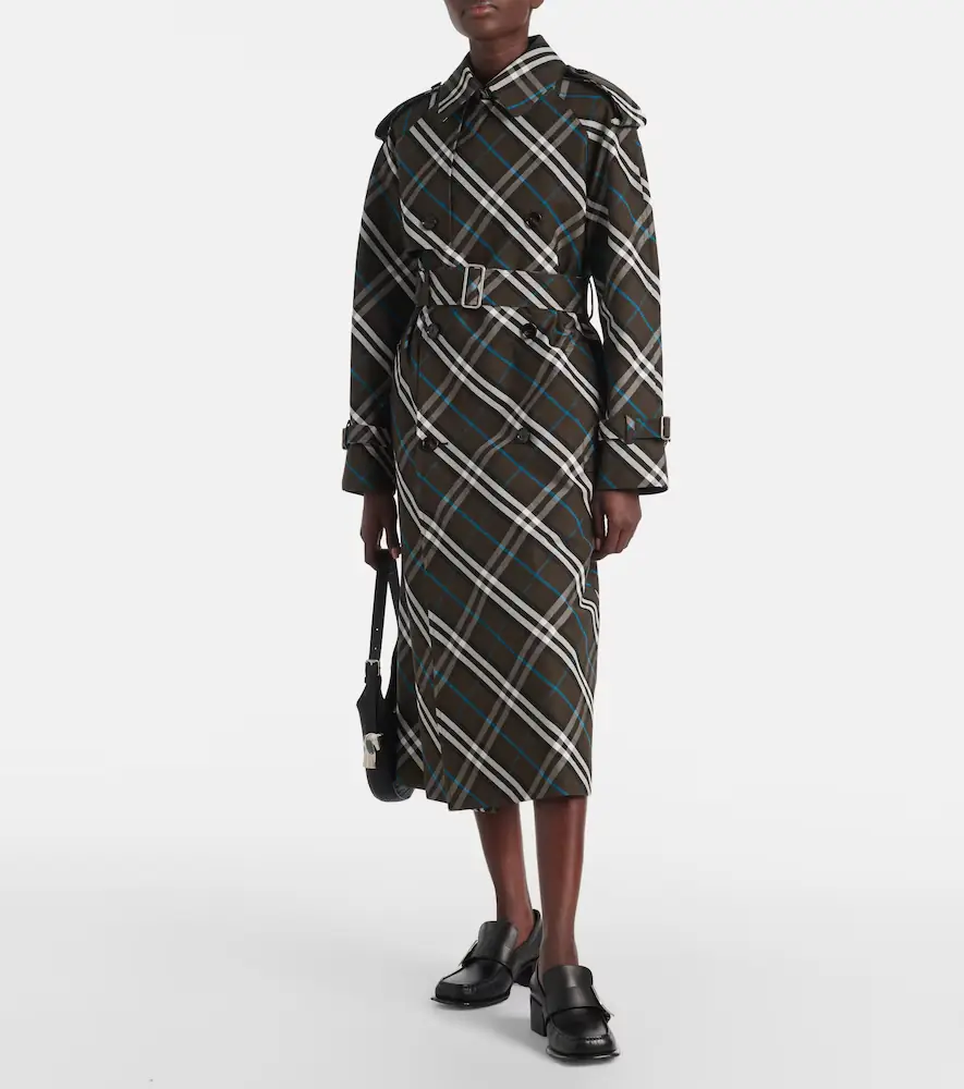 Burberry Check trench coat | Thumbnail 5 Burberry Check trench coat | Thumbnail 5