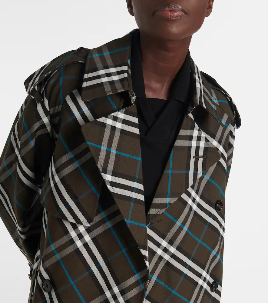 Burberry Check trench coat | Thumbnail 6 Burberry Check trench coat | Thumbnail 6