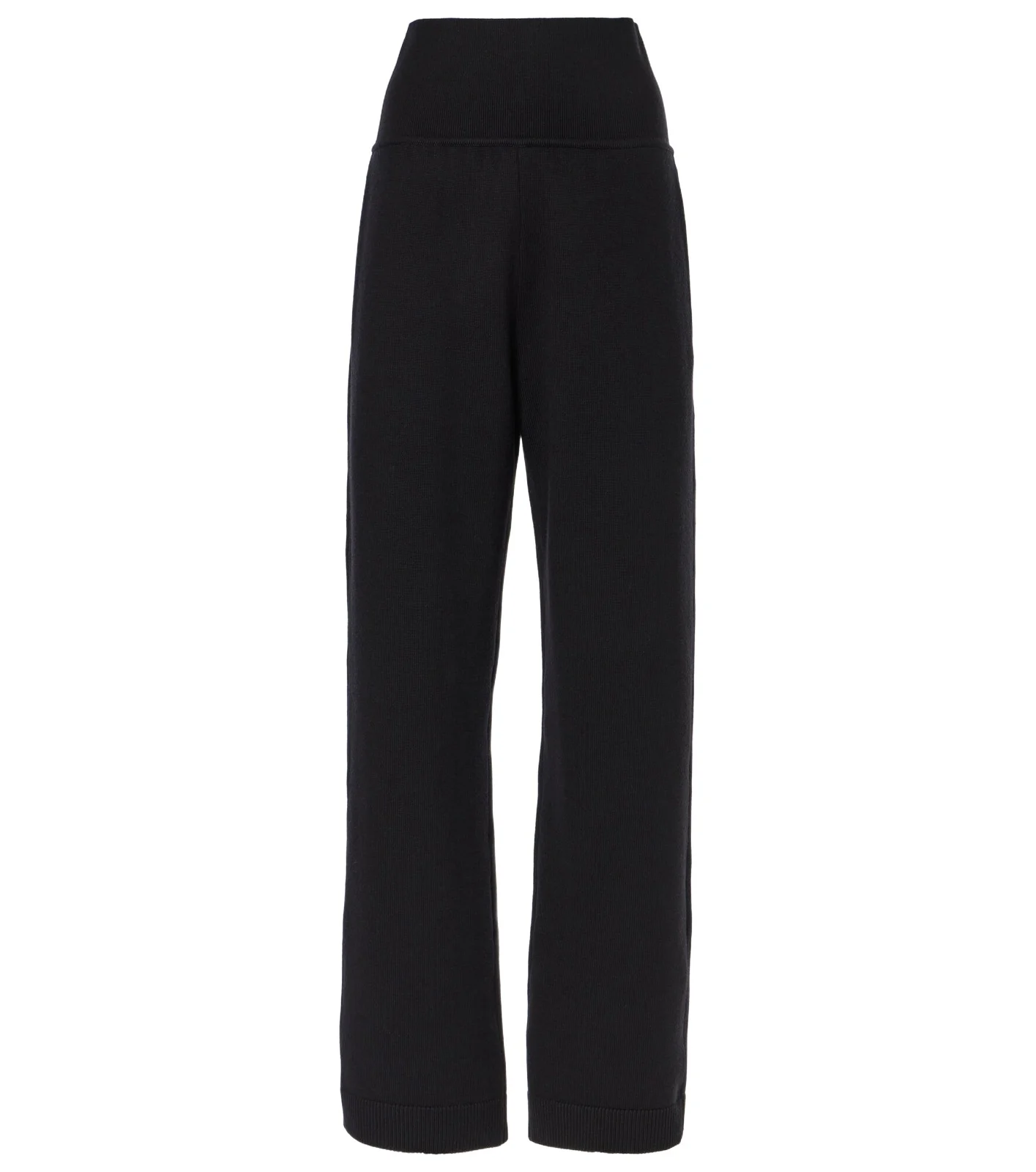 ALAÏA High-rise wool-blend straight pants ALAÏA High-rise wool-blend straight pants