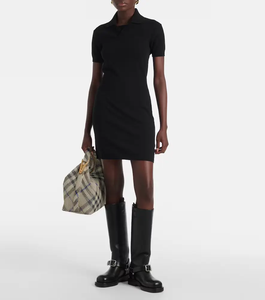 Burberry Cotton-blend polo dress | Thumbnail 2