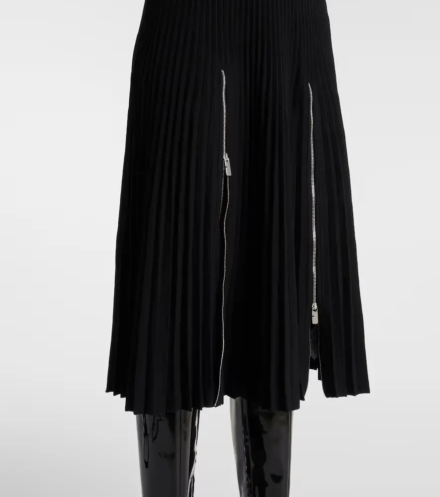 Burberry Pleated jersey midi dress | Thumbnail 4 Burberry Pleated jersey midi dress | Thumbnail 4