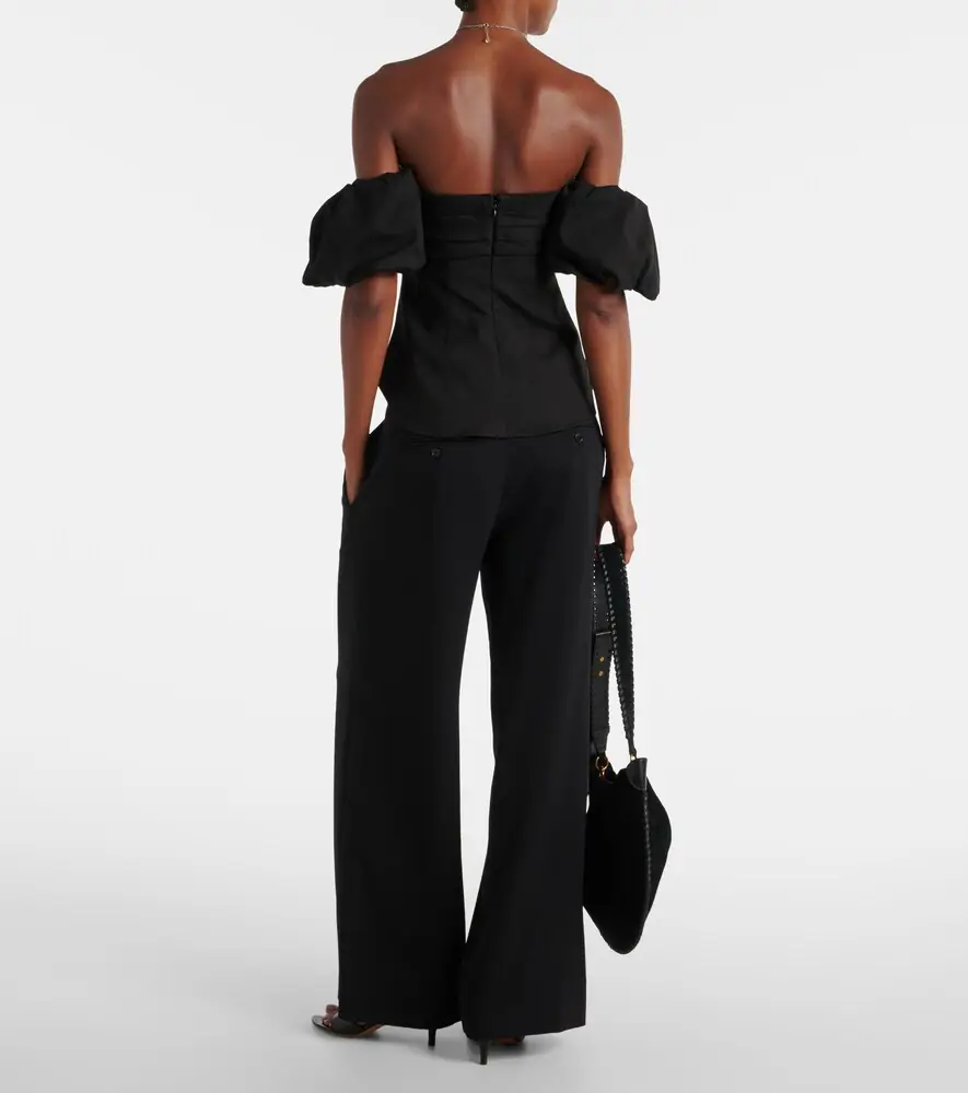 Isabel Marant Daniela off-shoulder top | Thumbnail 4 Isabel Marant Daniela off-shoulder top | Thumbnail 4