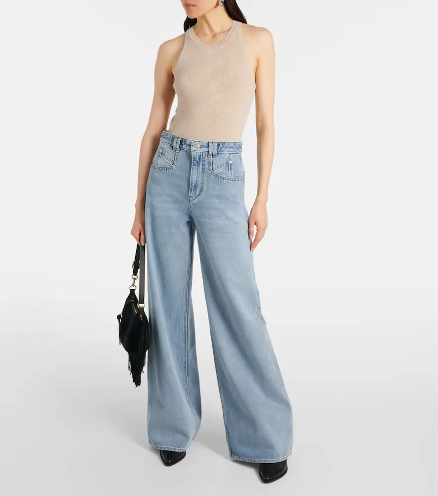 Isabel Marant Lemony wide-leg jeans | Thumbnail 2