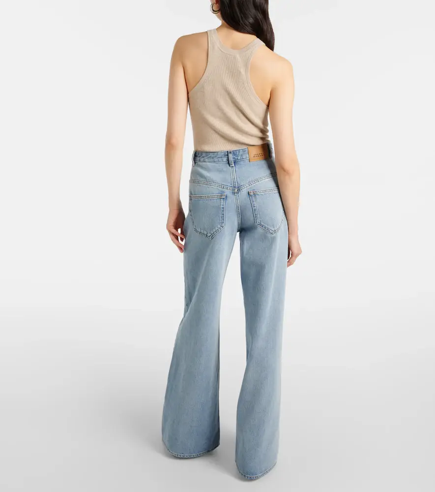 Isabel Marant Lemony wide-leg jeans | Thumbnail 3