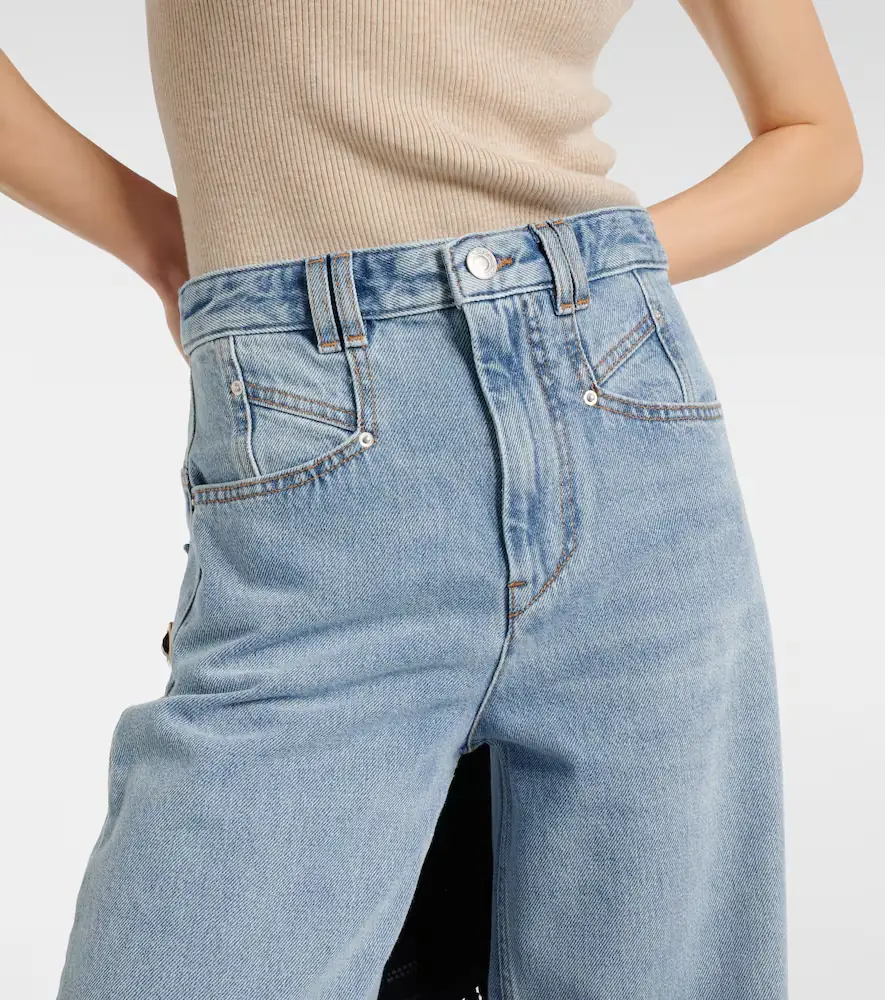 Isabel Marant Lemony wide-leg jeans | Thumbnail 7
