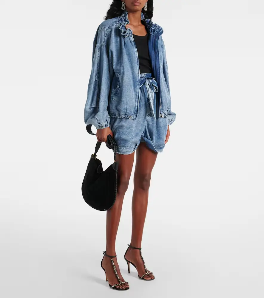 Marant Étoile Pierine denim shorts | Thumbnail 3