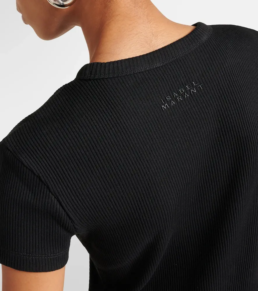 Isabel Marant Taomiga cotton jersey T-shirt | Thumbnail 3 Isabel Marant Taomiga cotton jersey T-shirt | Thumbnail 3