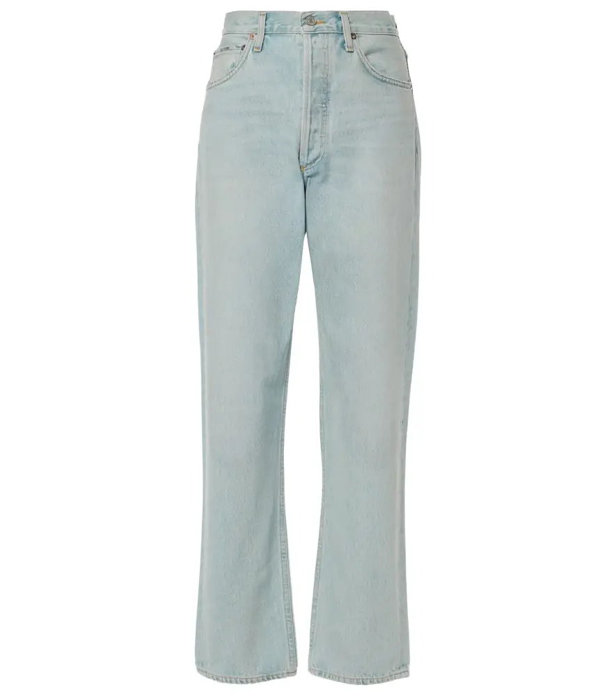 AGOLDE 90's mid-rise straight jeans