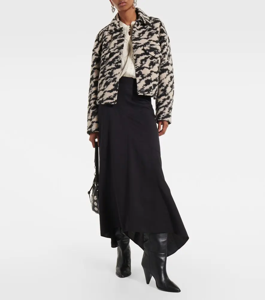 Marant Étoile Alona asymmetric midi skirt | Thumbnail 2