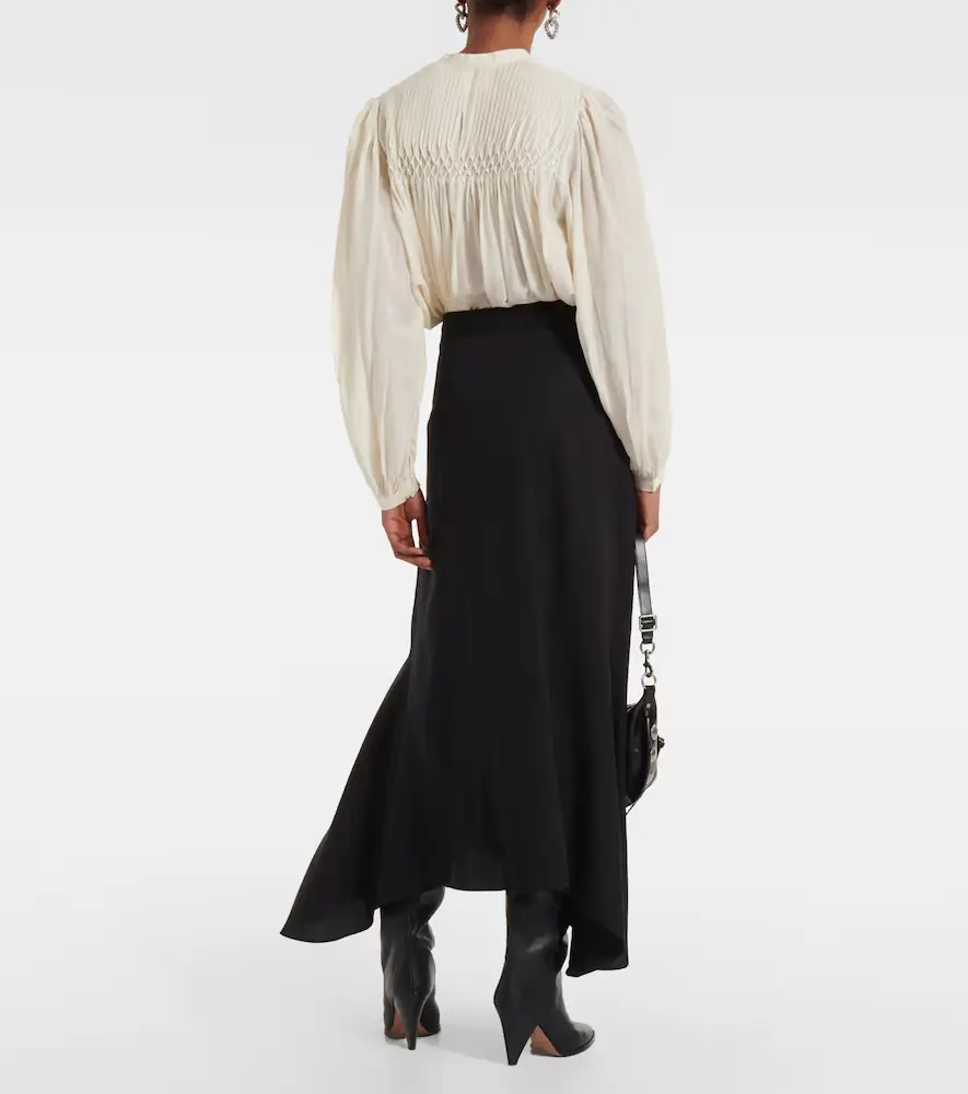 Marant Étoile Alona asymmetric midi skirt | Thumbnail 3