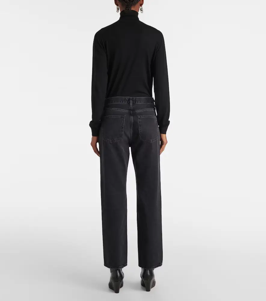 AGOLDE Valen mid-rise straight jeans | Thumbnail 2