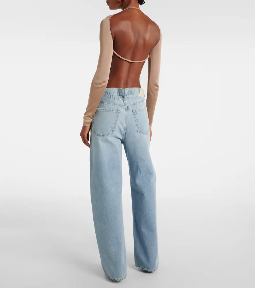 Citizens of Humanity Gwendoline Scrunch high-rise wide-leg jeans | Thumbnail 3
