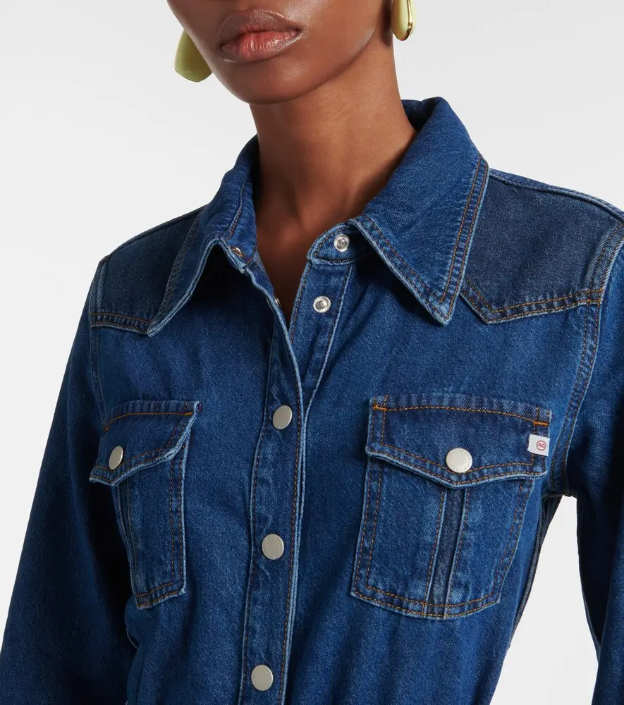AG Jeans Marseille denim shirt dress | Thumbnail 3