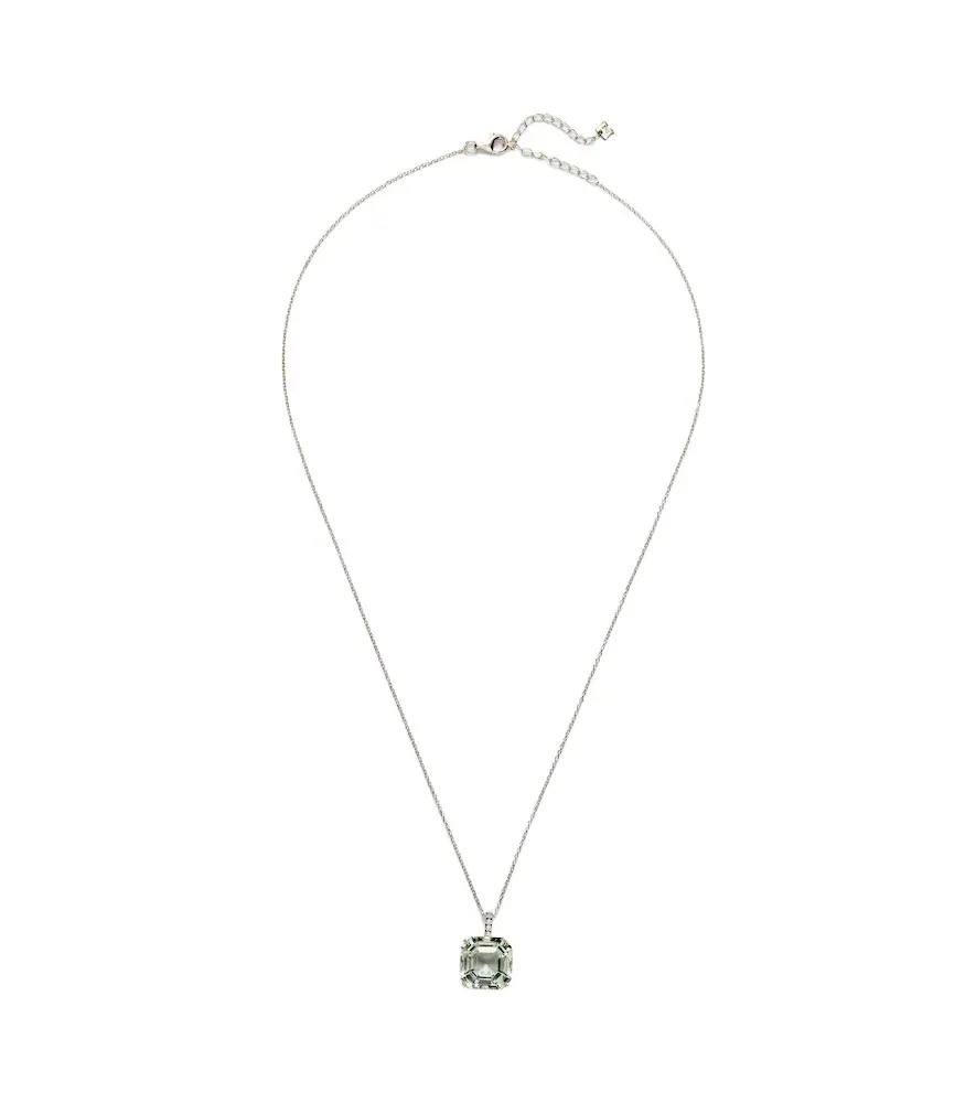 Mateo 14kt gold necklace with green amethyst and diamonds | Image 1 Mateo 14kt gold necklace with green amethyst and diamonds | Image 1
