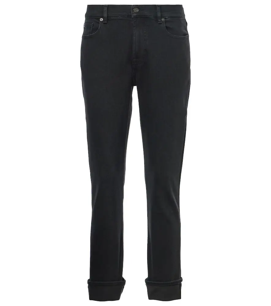 7 For All Mankind Relaxed Skinny low-rise skinny jeans | Image 1 7 For All Mankind Relaxed Skinny low-rise skinny jeans | Image 1