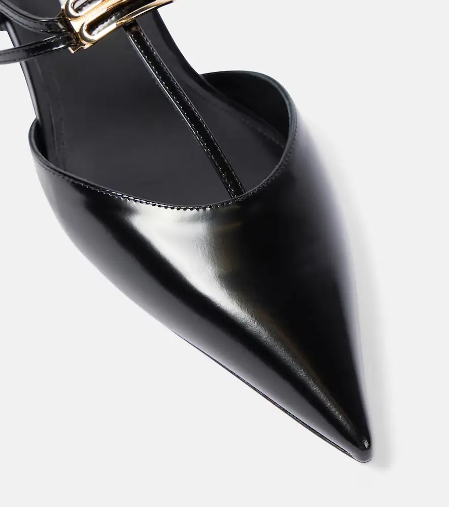 Victoria Beckham B Buckle leather slingback flats | Thumbnail 2 Victoria Beckham B Buckle leather slingback flats | Thumbnail 2