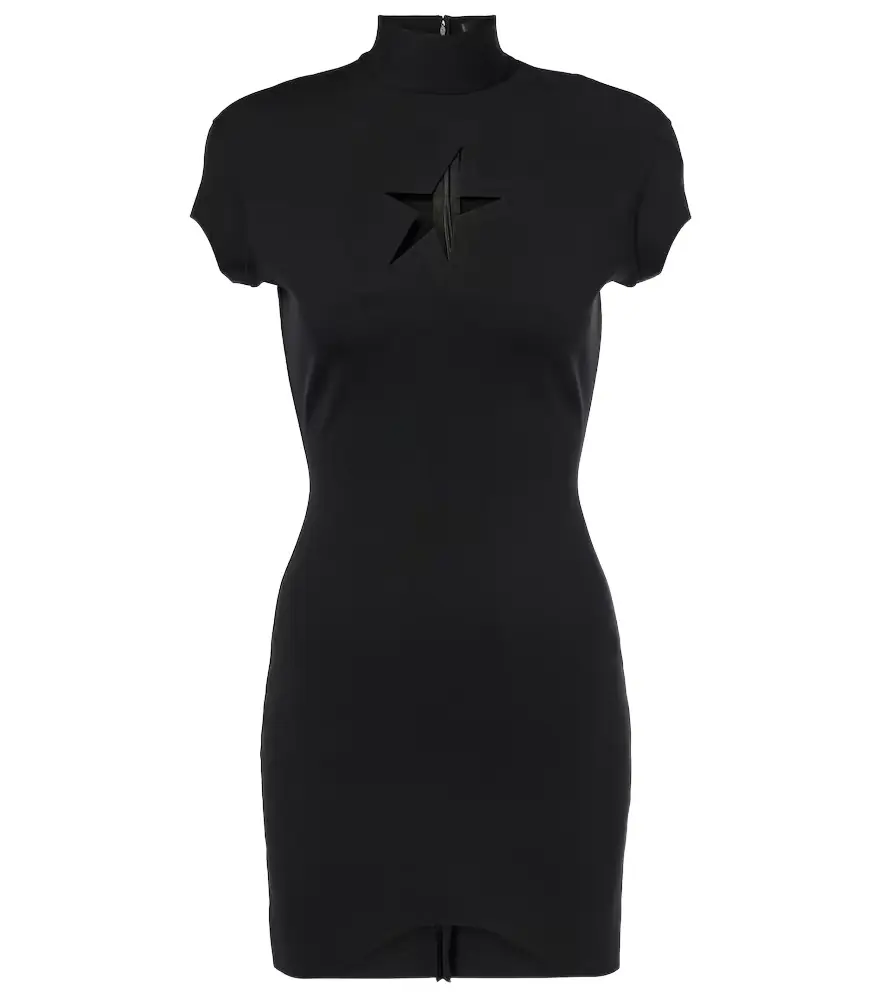 Mugler Black Star cutout minidress | Image 1 Mugler Black Star cutout minidress | Image 1