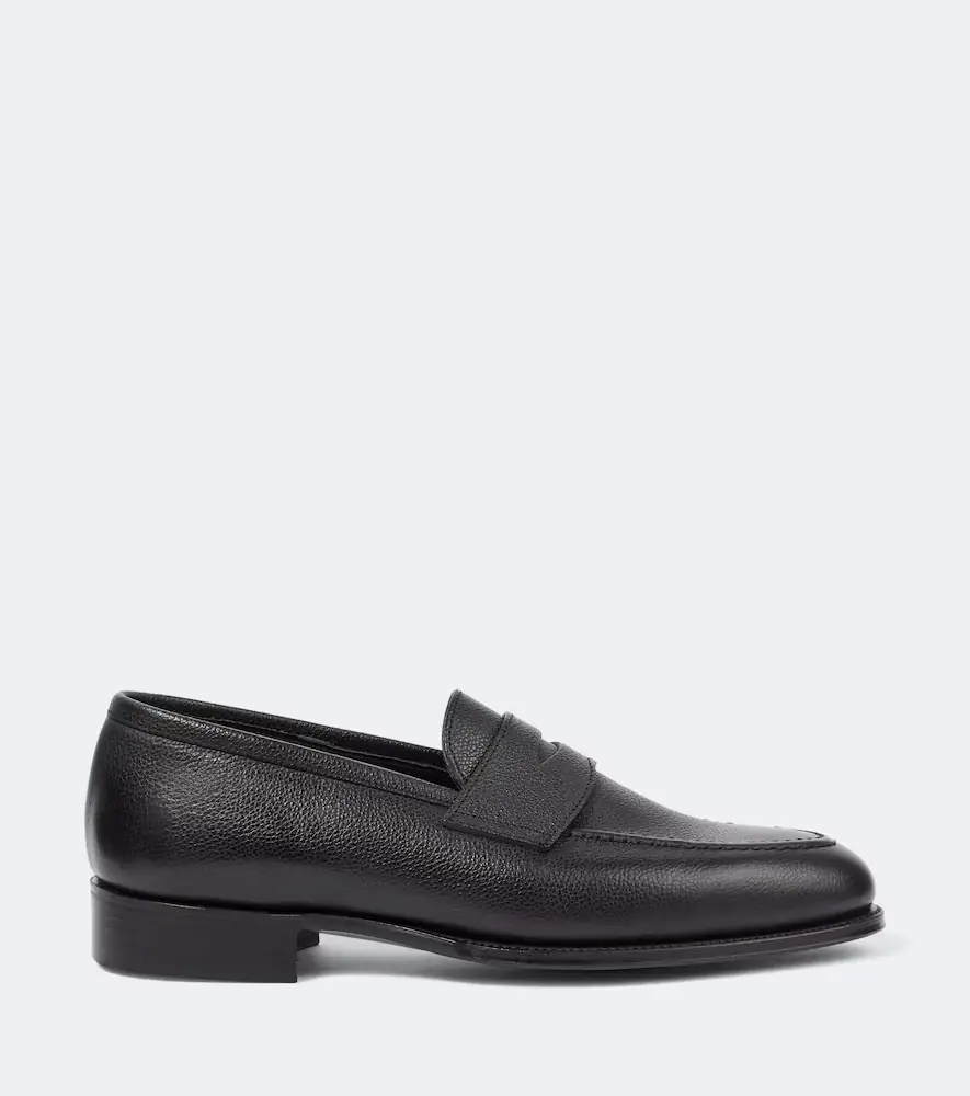 George Cleverley Bradley II leather penny loafers | Thumbnail 2