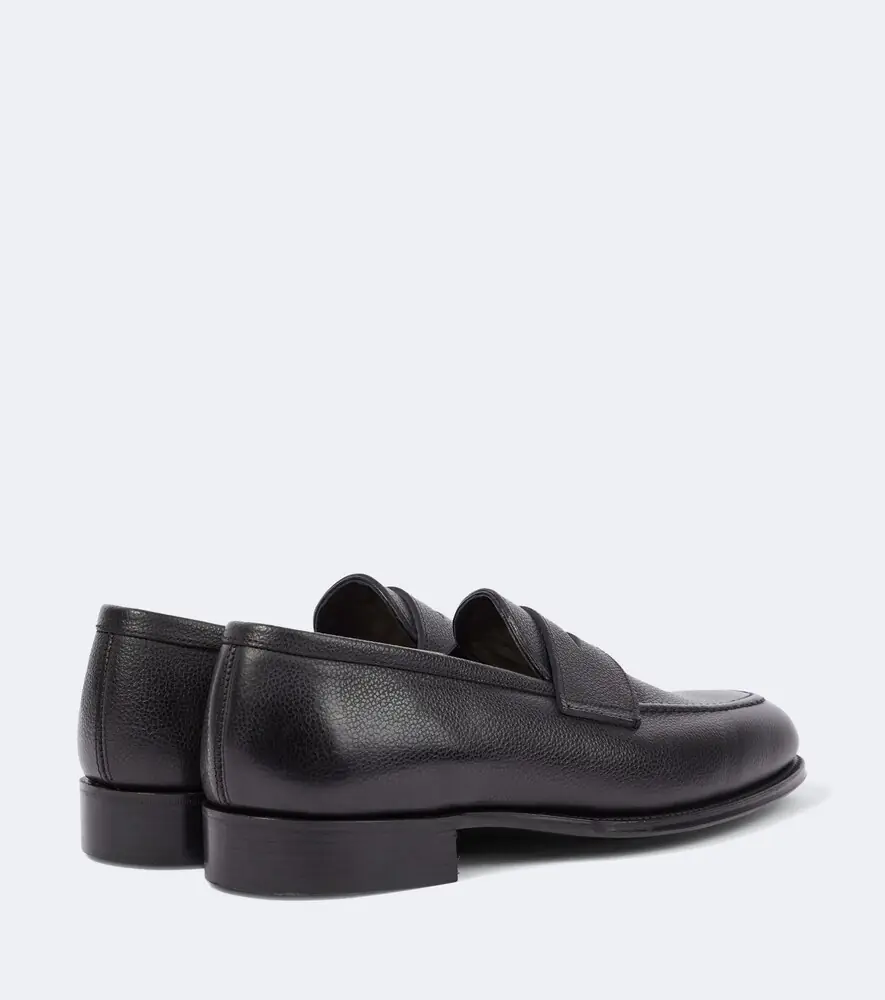 George Cleverley Bradley II leather penny loafers | Thumbnail 5
