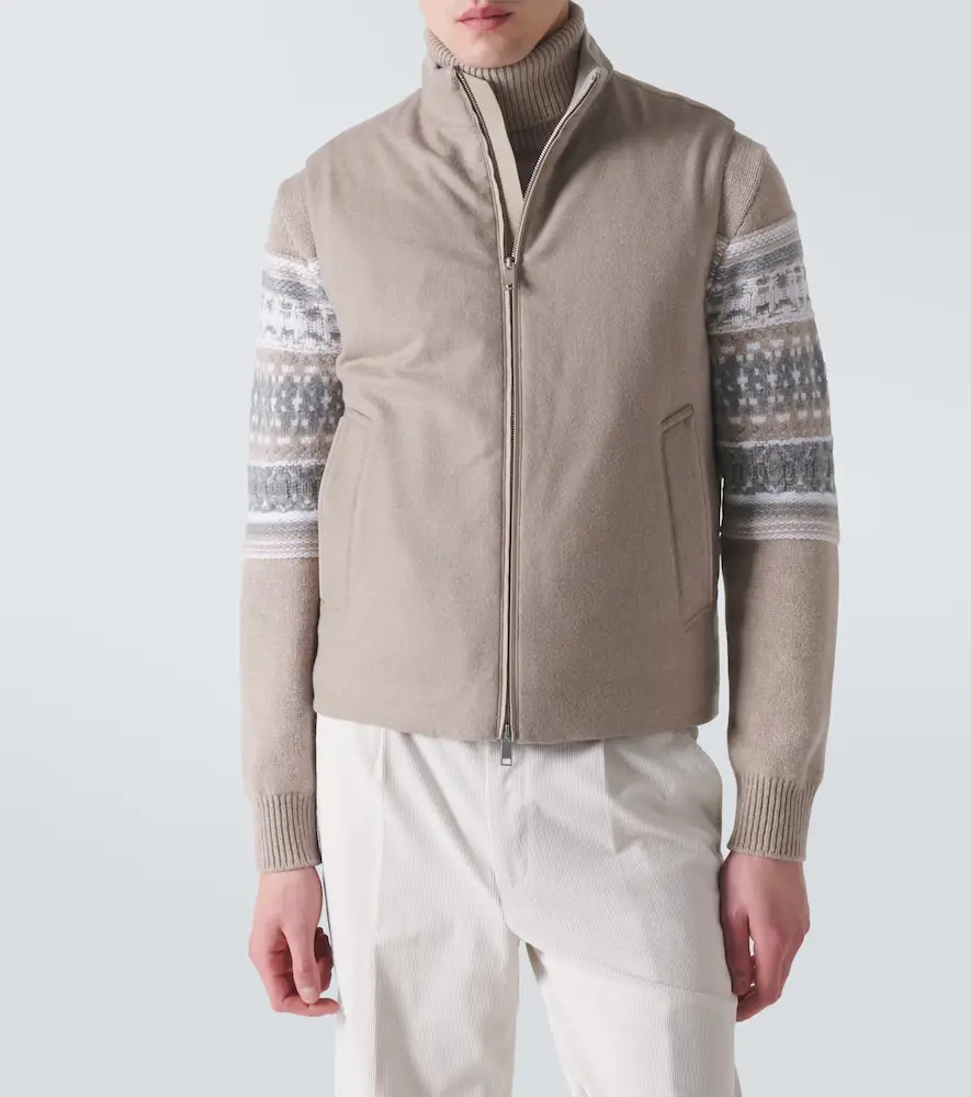 Zegna Cashmere down vest | Thumbnail 2