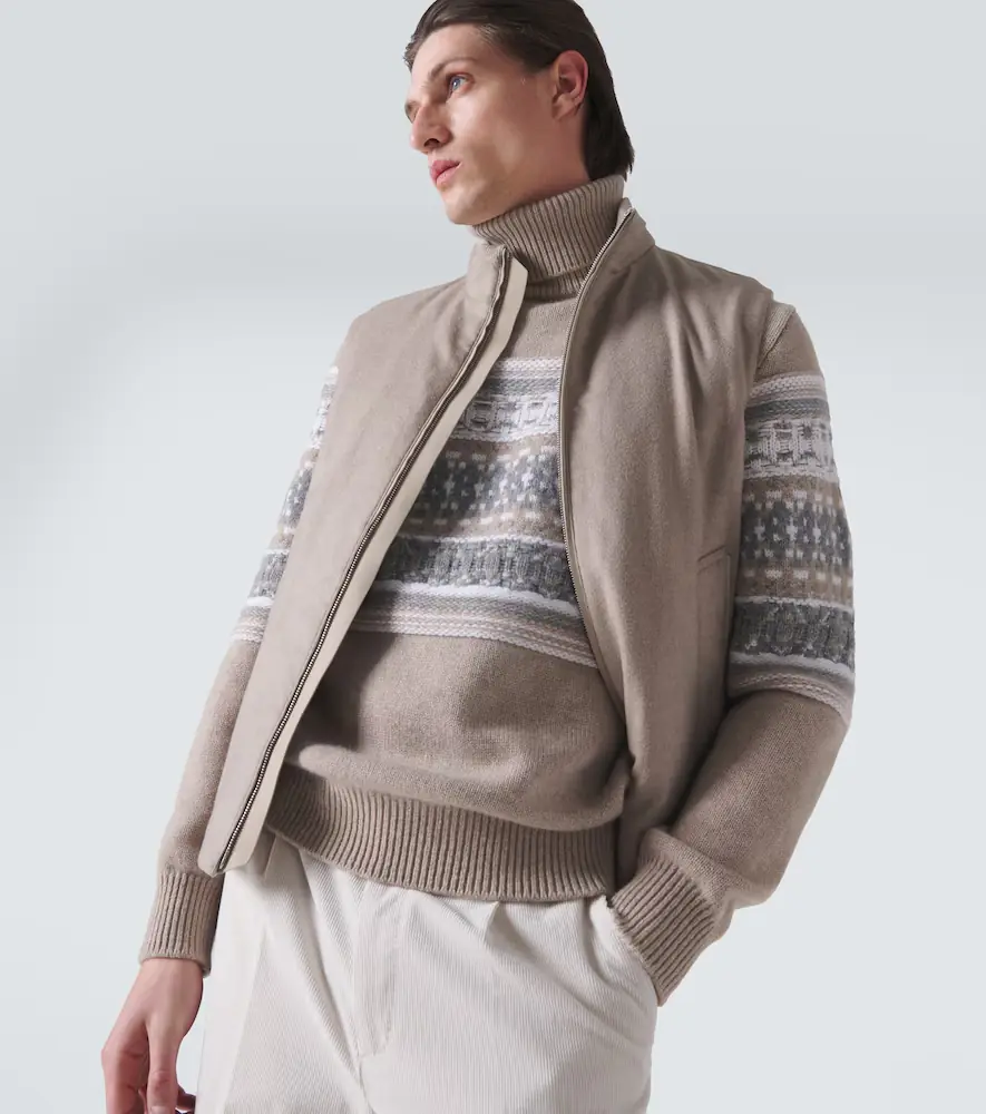 Zegna Cashmere down vest | Thumbnail 3